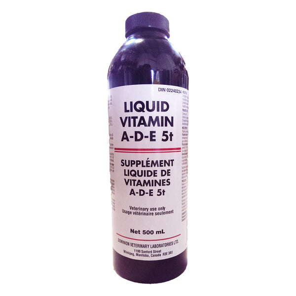 Dvl Liquid Vitamin A-D-E 5+ 500Ml - Pharmaceuticals Dvl - Canada