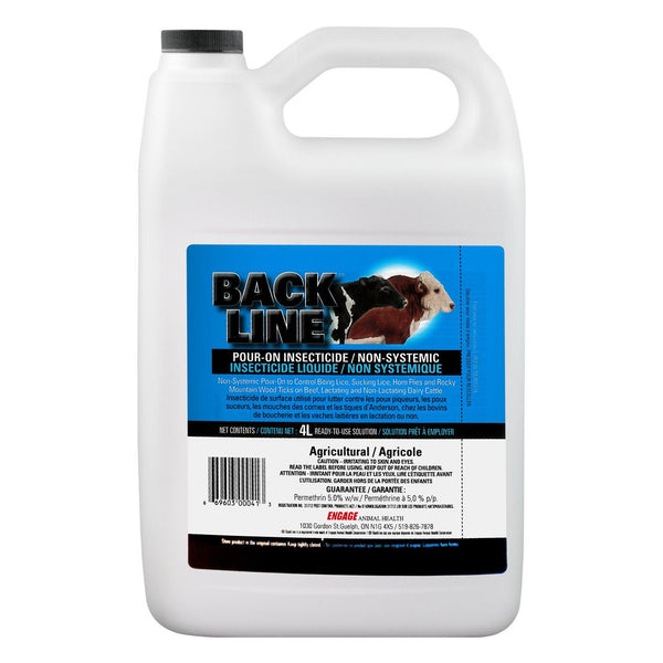 Backline Pour-On 4L - Parasiticides Engage - Canada