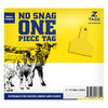 Z Tags No Snag 1 piece small animal blank (Yellow) 25pack