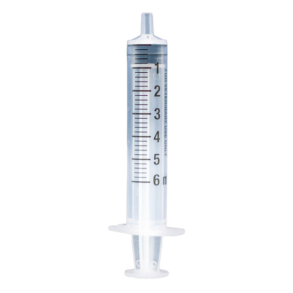 N.J. Phillips luer slip syringe 6cc (100/box)