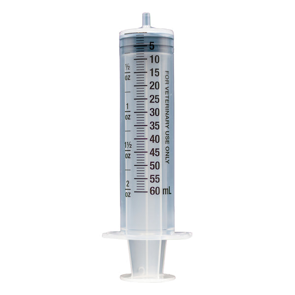 N.J. Phillips luer slip syringe 60cc (25/box)