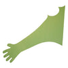 Kerbl Veterinary Disposable Glove with Shoulder Protection - Green Transparent (50 / pack)