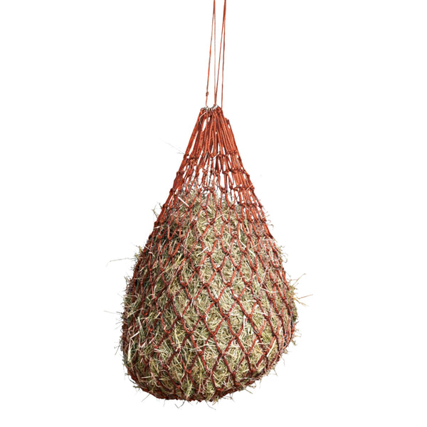 Hay net feeder 5x5cm mesh (red)