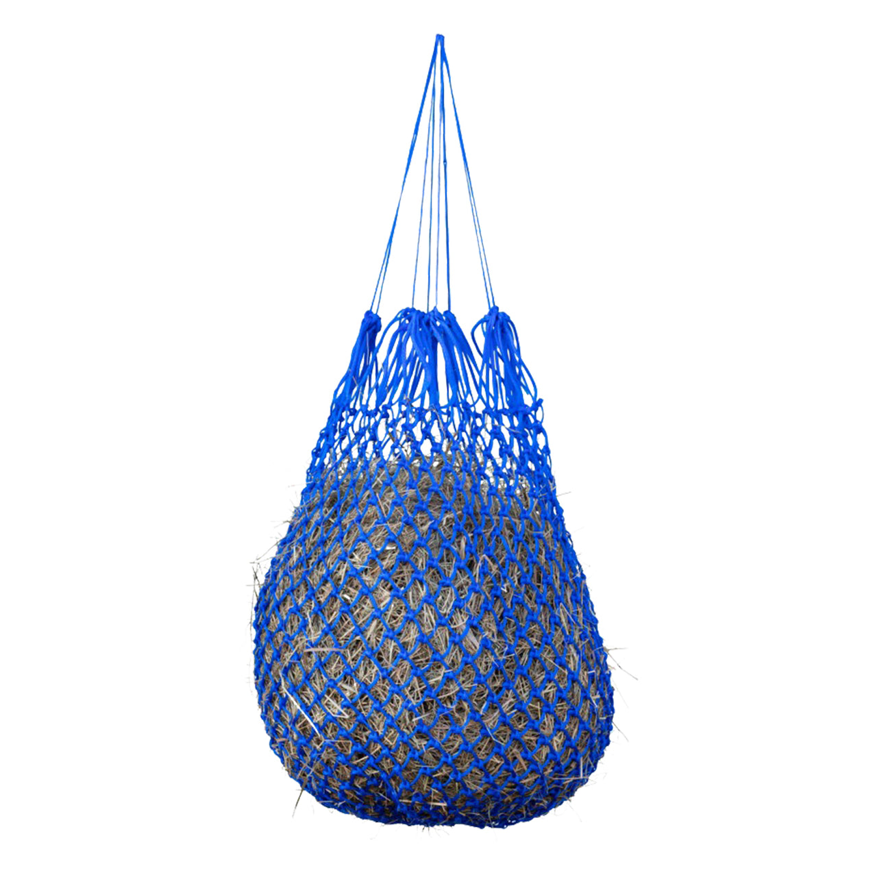 Hay net feeder 3x3cm mesh no ring (blue)