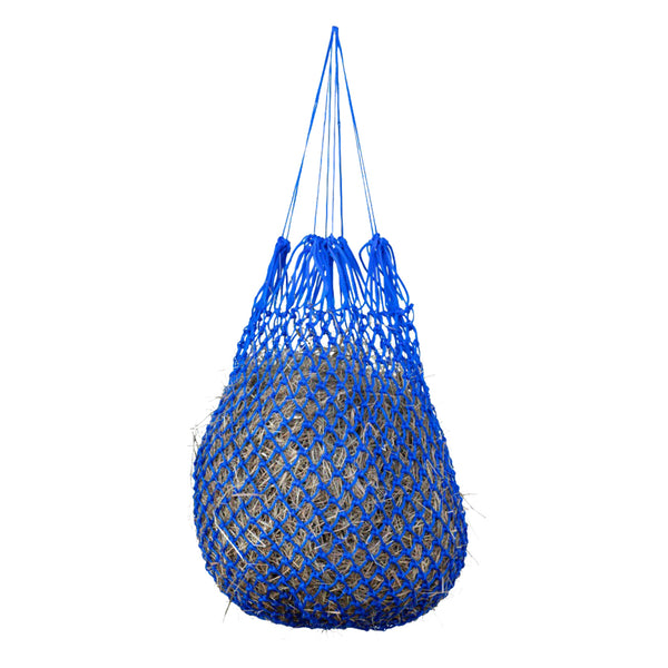 Hay net feeder 3x3cm mesh no ring (blue)