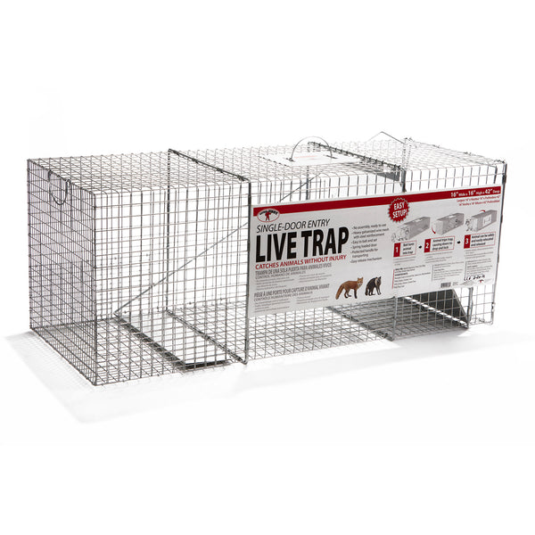 Little Giant single door live trap 42¼”x16¾”x16¾” (LT5)