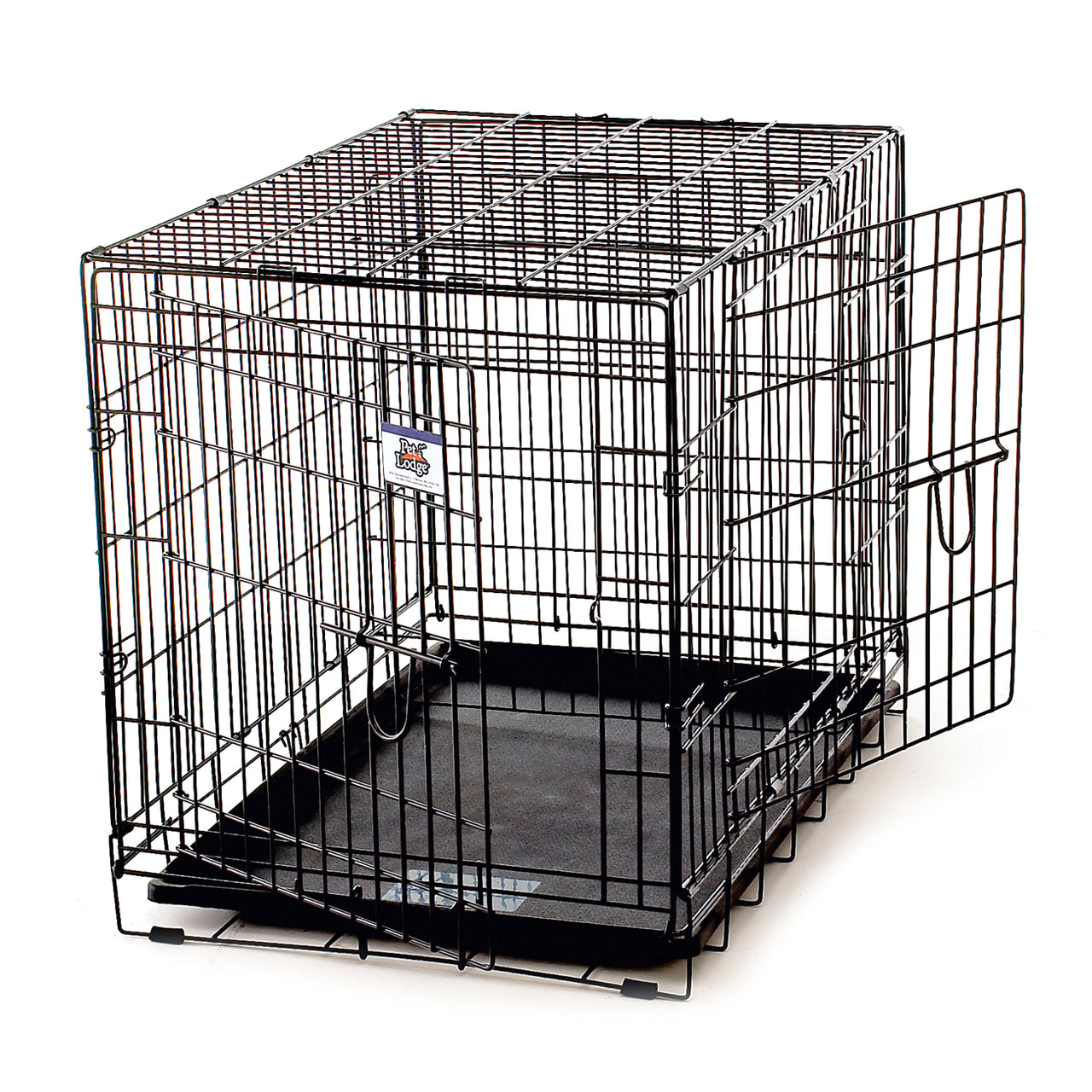 Pet Lodge double door crate Medium - up to 50lbs (WCMED)