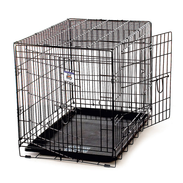 Pet Lodge double door crate Medium - up to 50lbs (WCMED)