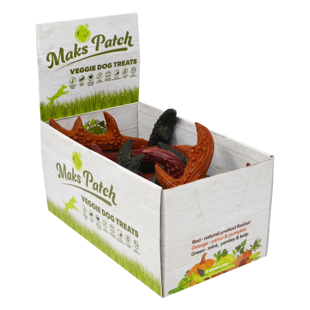 Mak’s Patch Mixed Antlers Large 17cm/110g (17 units)