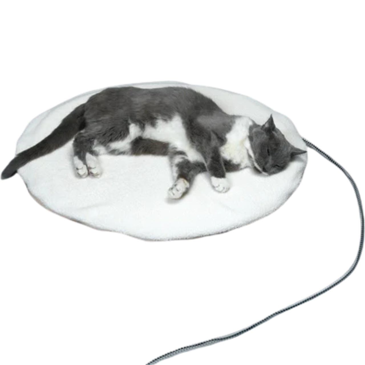 Miller Round Heated Pet  Bed Fleece Cover