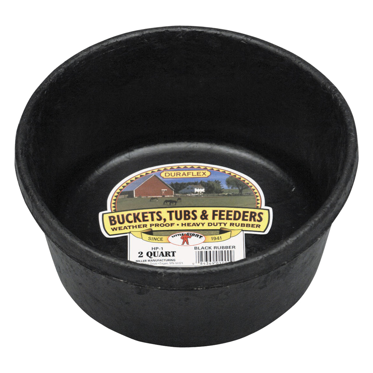 Miller 2qt rubber feed pan (HP1)