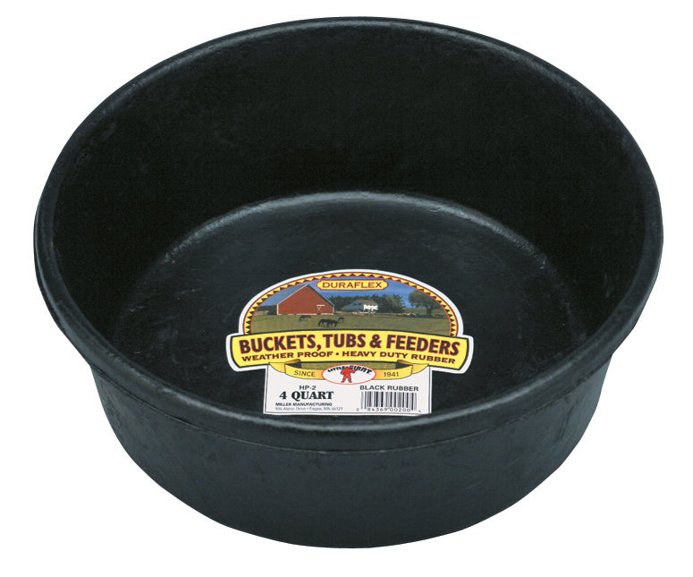 Miller 4qt rubber feed pan (HP2)