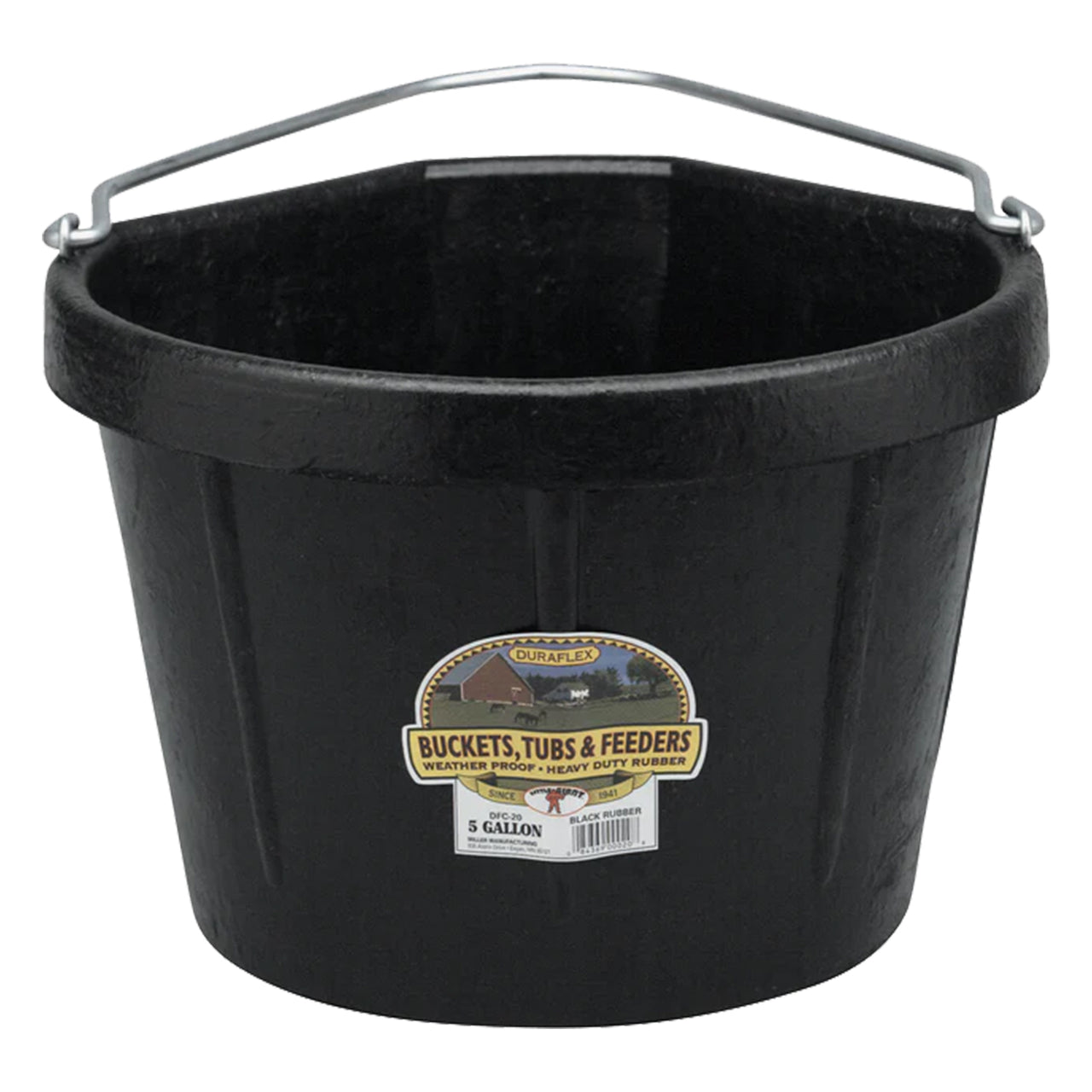 Miller 5 gallon rubber corner bucket (DFC20)