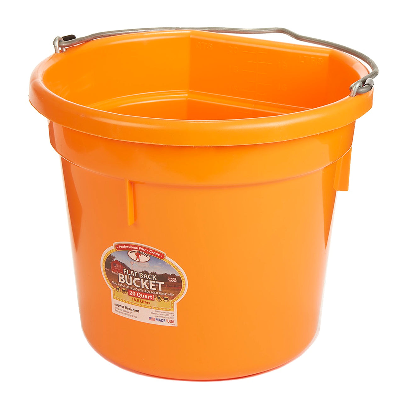 Little Giant 20 Quart Plastic Bucket (P20FB)