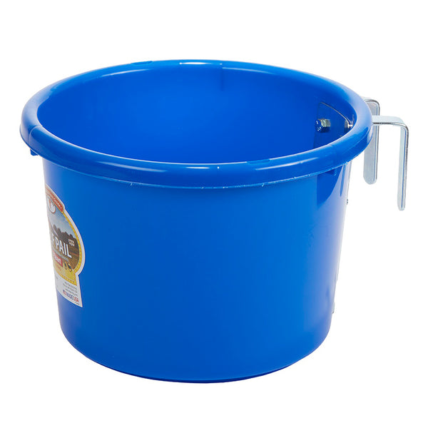Little Giant 8 Quart feed pail - blue