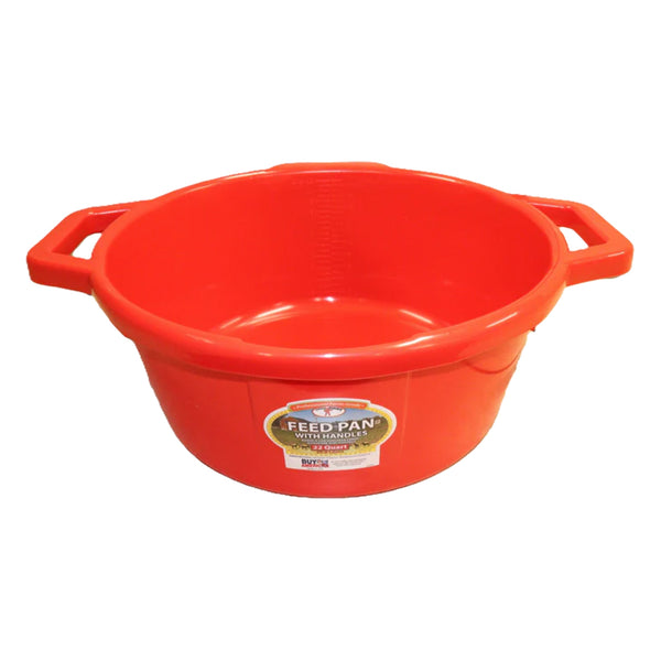 Miller 22qt feed pan w/ handles (FPH22)