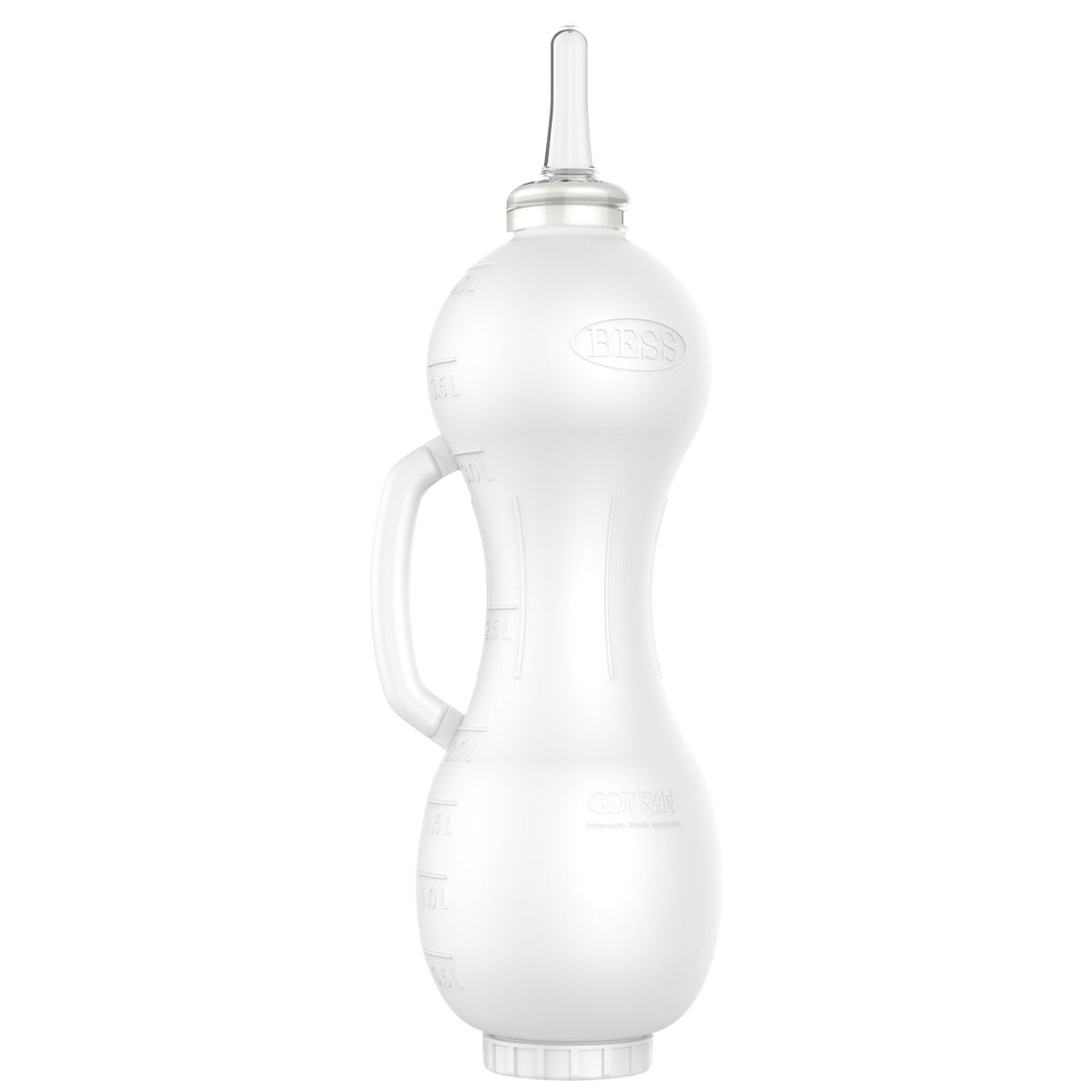 BESS Nursing Bottle with clear Snap- on nipple 4 QT