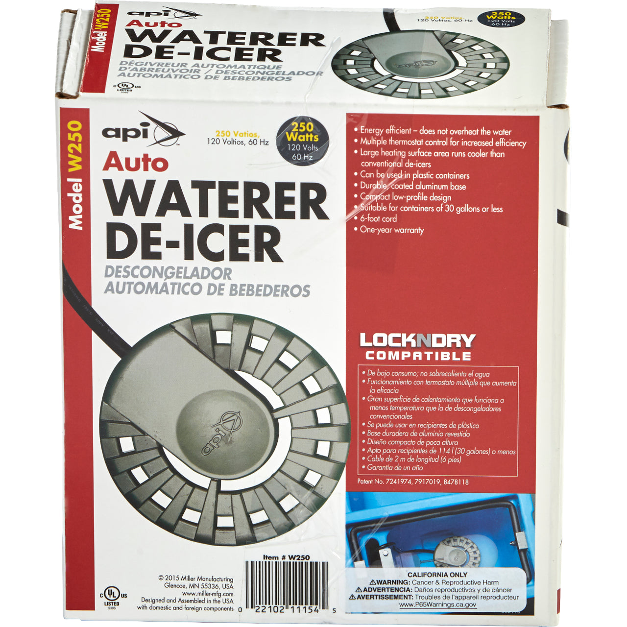 Auto Waterer De-Icer