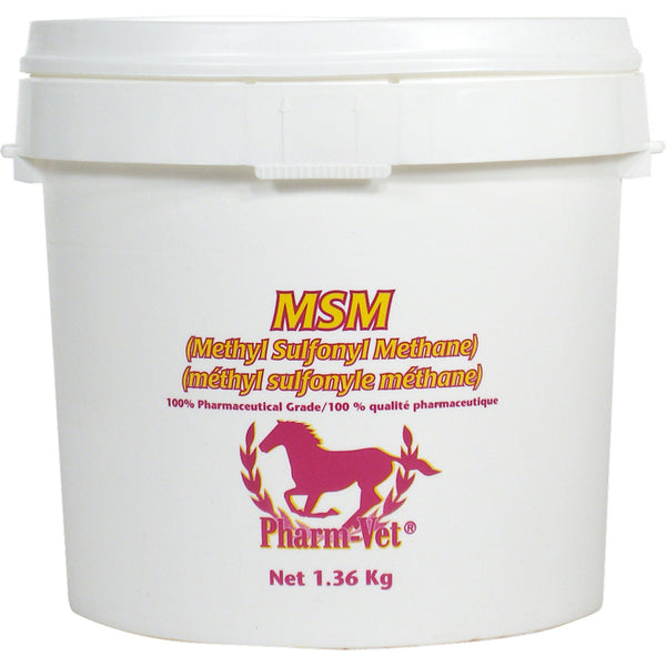 Pharm-Vet MSM-Methyl Sulfonyl Methane 1.36 kg