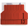 Z Tags 1 piece cow printed (25 units-package)