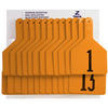 Z Tags 1 piece cow printed (25 units-package)