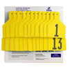 Z Tags 1 piece calf printed (25 units-package)