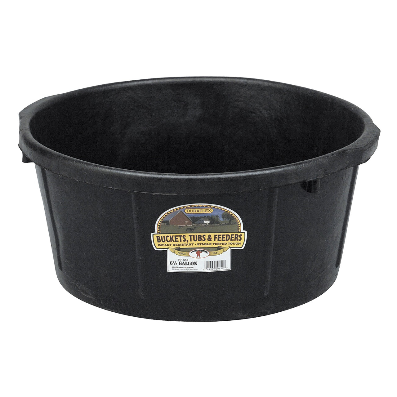 Little Giant 6.5 Gallon Rubber All-Purpose Tub (HP650)