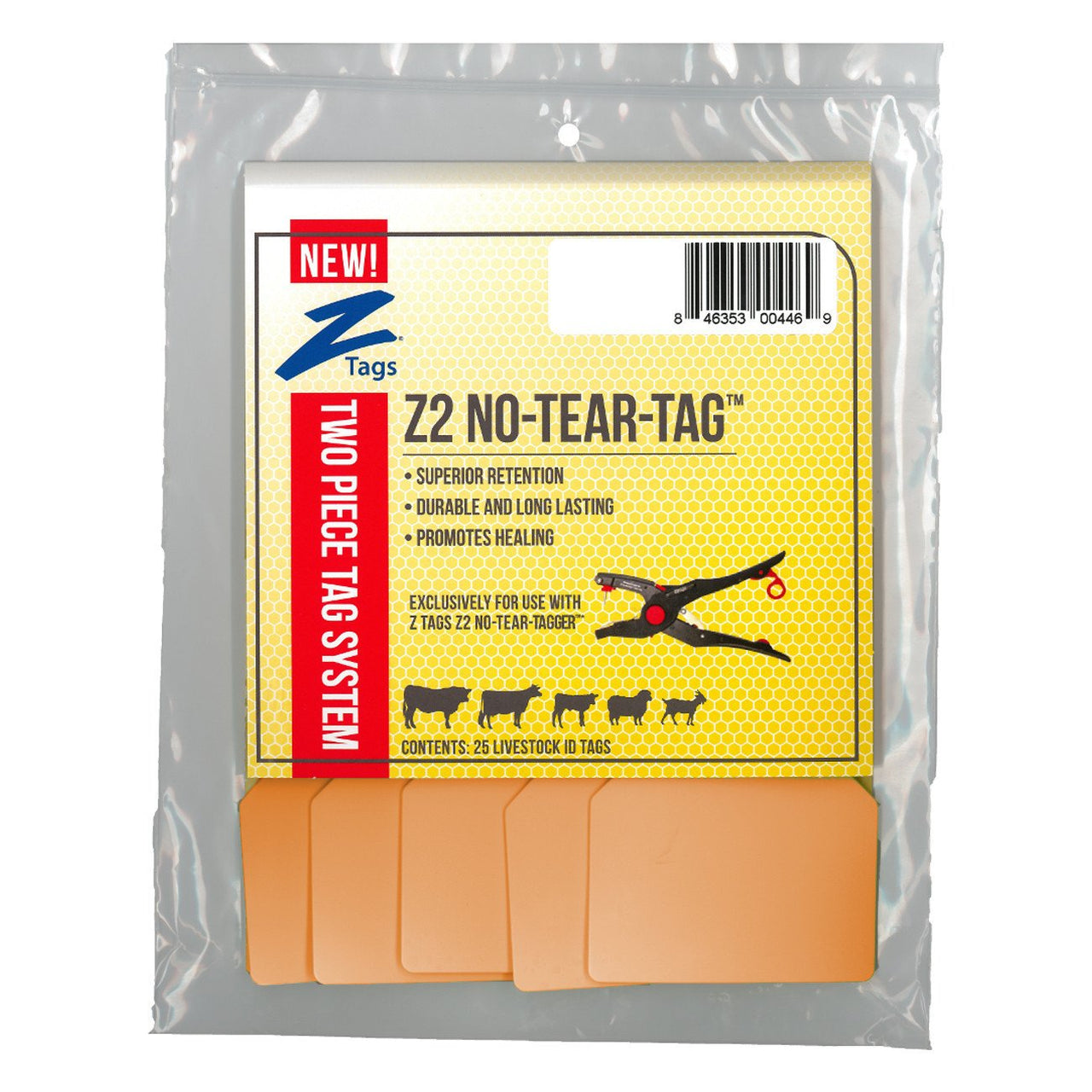 Z Tags Z2 2 Piece Maxi Blank (Salmon) - 2 Piece Maxi Blank Tag Z Tags - Canada