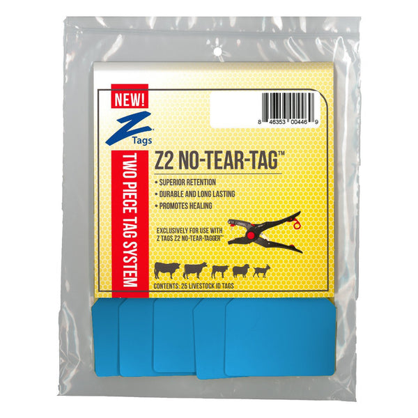Z Tags Z2 2 Piece Maxi Blank (Blue) - 2 Piece Maxi Blank Tag Z Tags - Canada