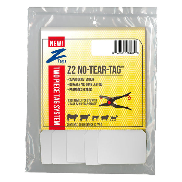 Z Tags Z2 2 Piece Maxi Blank (White) - 2 Piece Maxi Blank Tag Z Tags - Canada