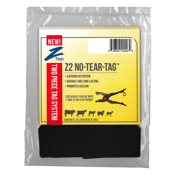 Z Tags Z2 2 Piece Maxi Blank (Black) - 2 Piece Maxi Blank Tag Z Tags - Canada