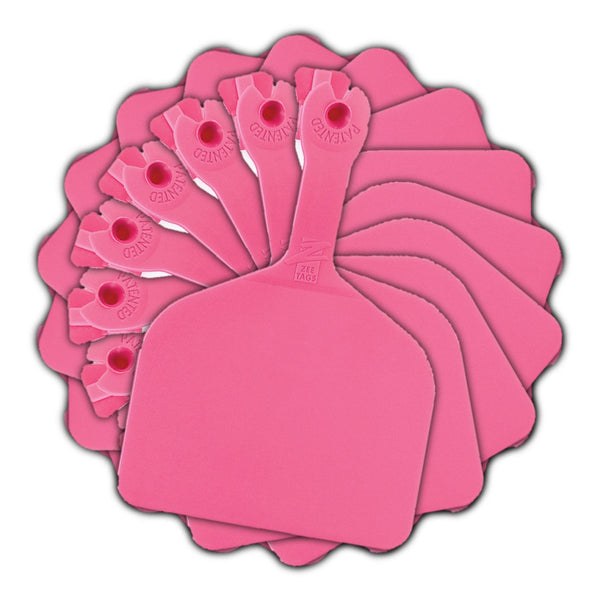 Z Tags Feedlot Blank - Pink (50 Pack) - Feedlot Tags Blank Z Tags - Canada