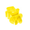 Patriot T-post claw insulator - yellow (25 pack)