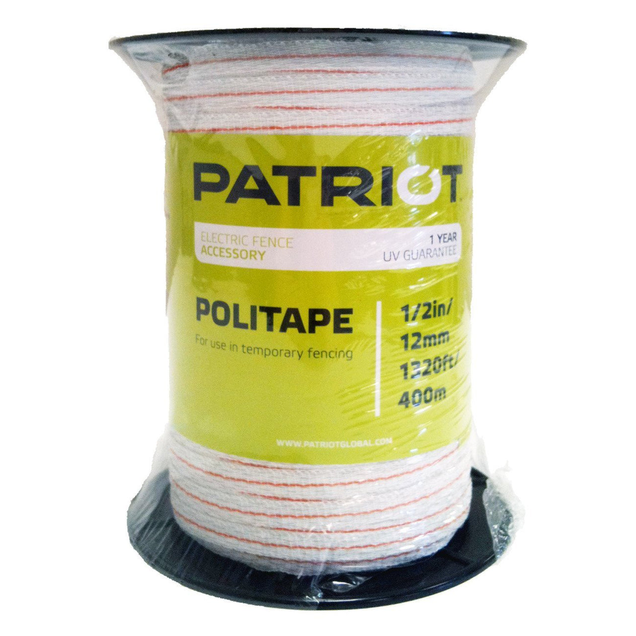 Patriot 1/2 Politape - 1320 (White) - Fencing Patriot - Canada