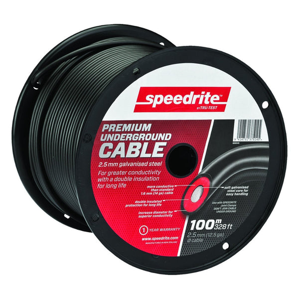 Speedrite Premium Underground Cable 12 1/2Ga (2 1/2Mm) X 330 (100M) - Fencing Speedrite - Canada