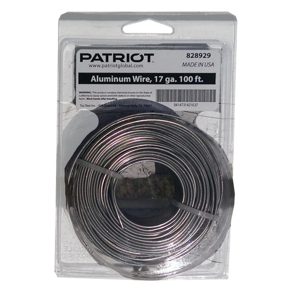 Patriot 17 Gauge Aluminum Wire 100 - Fencing Patriot - Canada