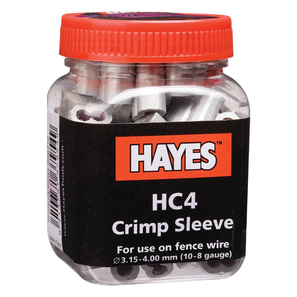 Hayes Hc4 Crimp 8 - 9 Ga. (50 Units) - Fencing Hayes - Canada