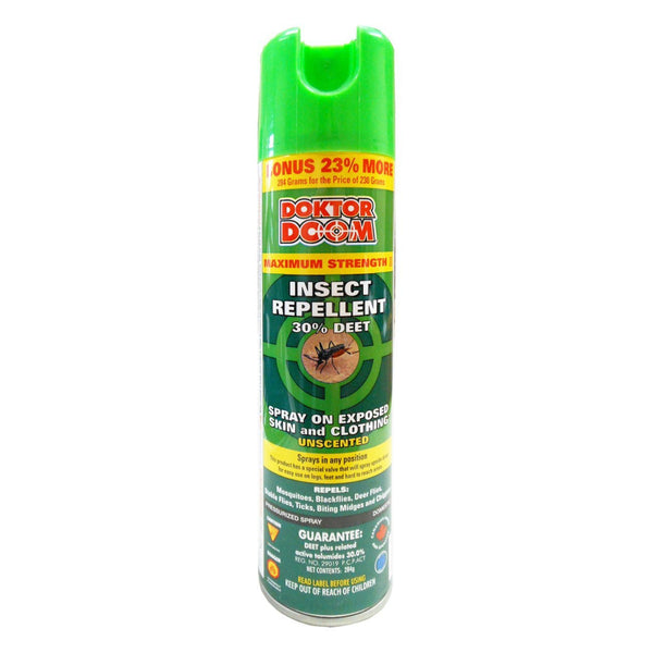 Doktor Doom Human Mosquito Spray 30% Deet 284G - Pest Control Doktor Doom - Canada