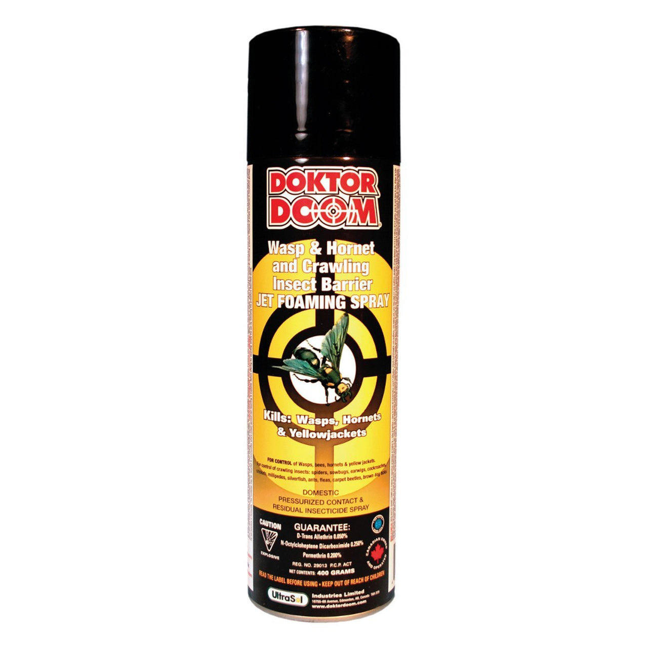 Doktor Doom Wasp & Hornet Jet Foam 544G 0.05%dta 0.25%nob 0.2%per - Pest Control Doktor Doom - Canada