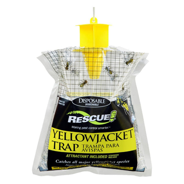 Rescue! Yellow Jacket Bag Traps Disposable (12 Traps) - Pest Control Rescue! - Canada