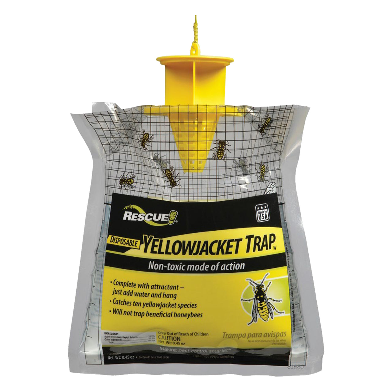 Rescue! Yellow Jacket Bag Traps Disposable (48 traps)