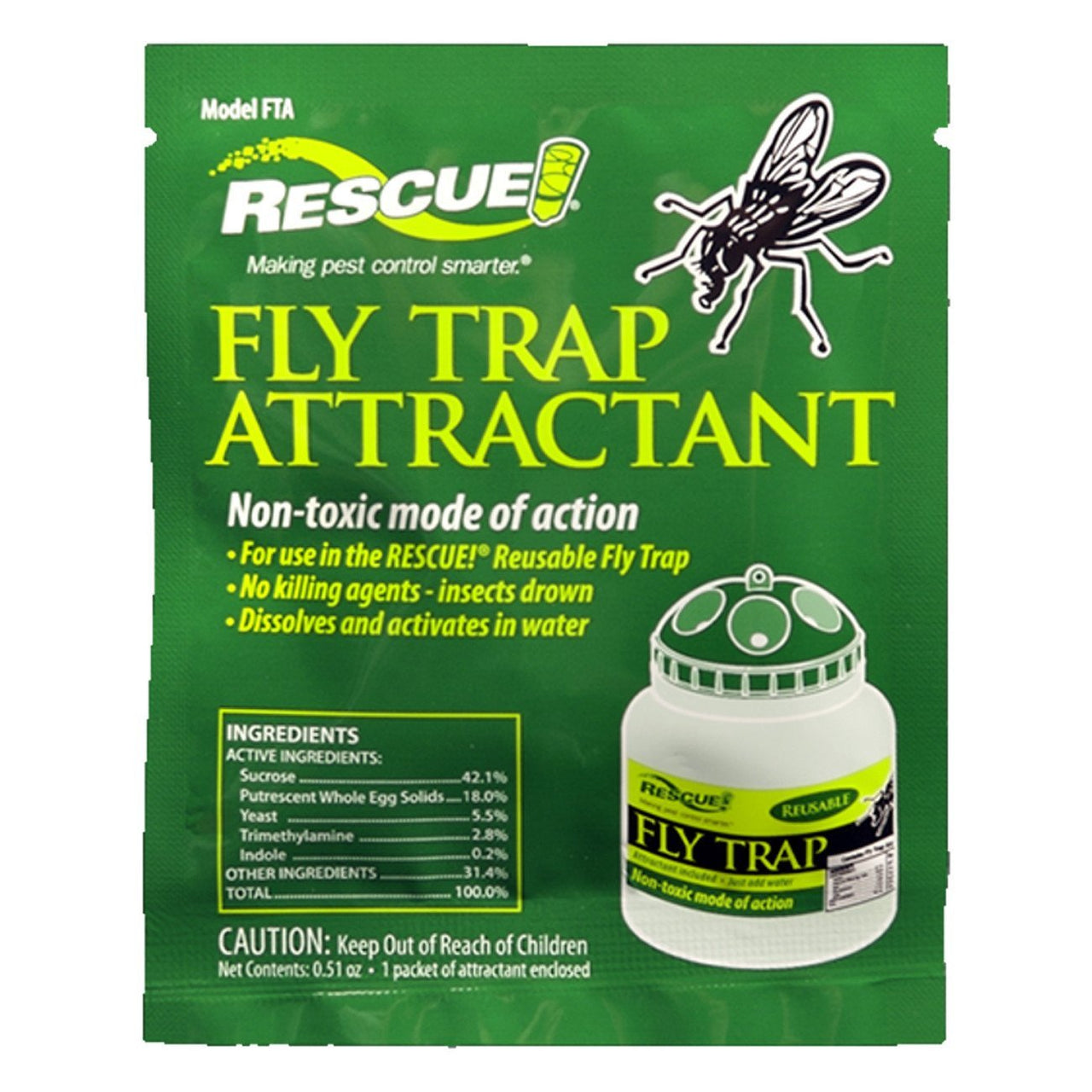 Fly Trap Attractant (12 Packs) - Pest Control Rescue! - Canada