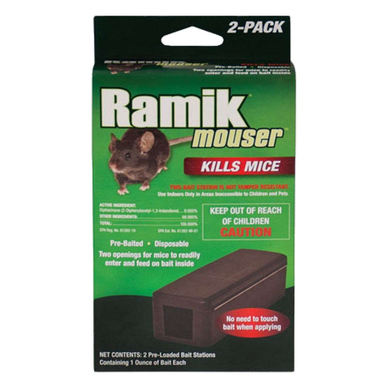 Remedy Animal Health Store - Ramik mouse maze pre-bait disposable station  (2 pack) - Ramik - Pest