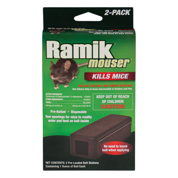 Ramik Mouse Maze Pre-Bait Disposable Station (2 Pack) - Pest Control Ramik - Canada