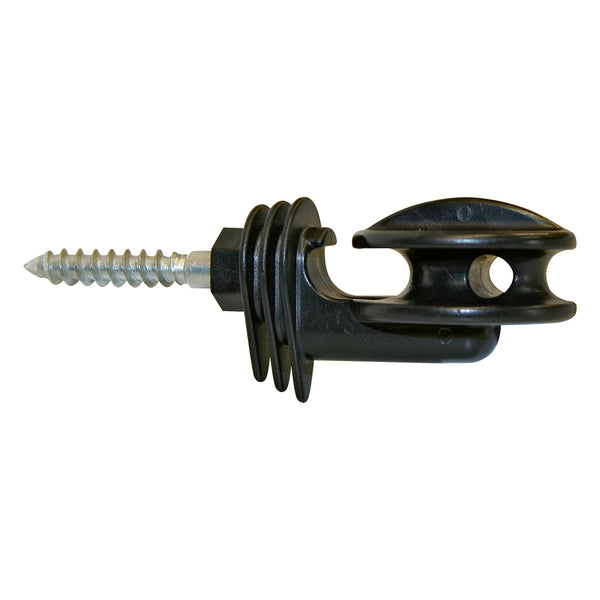 CORRAL wood post super corner rope screw-in insulator (10/bag)