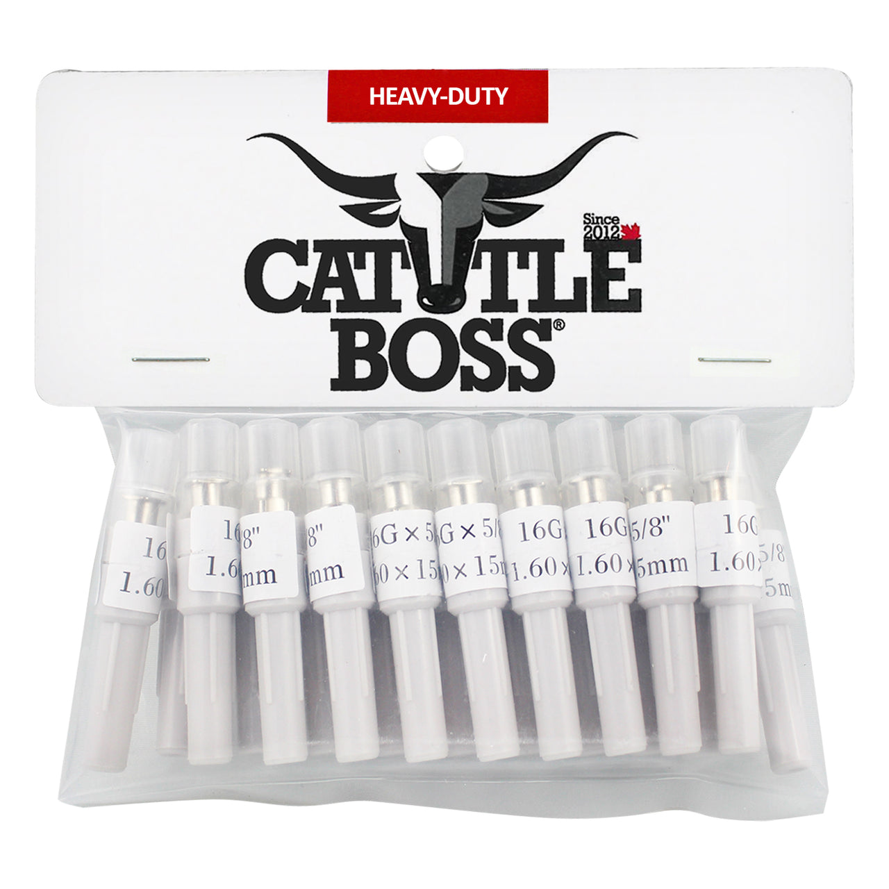 Cattle Boss Heavy-Duty Brass Hub 16 X 5/8 (20 Pack) - Cattle Boss - Canada