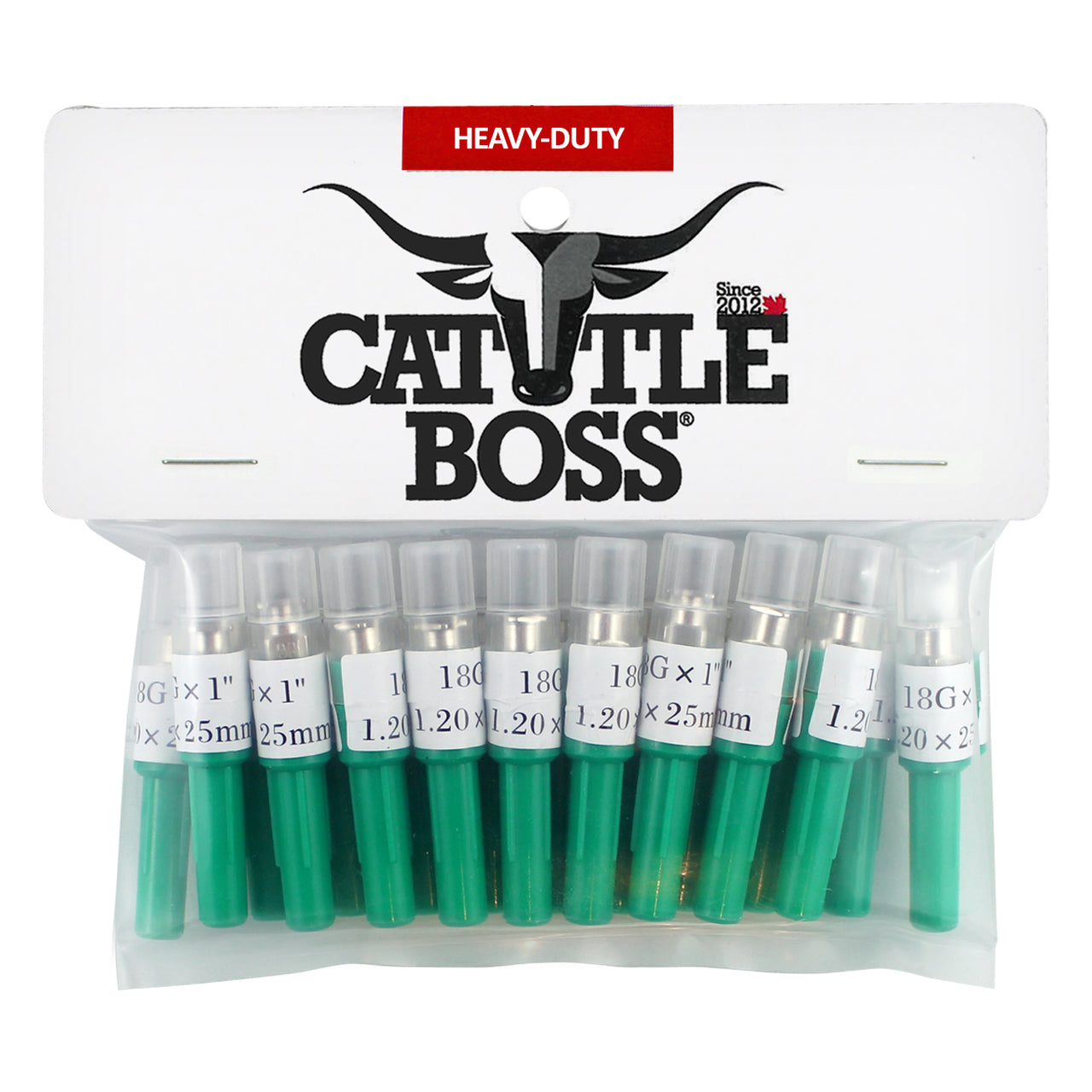 Cattle Boss Heavy-Duty Brass Hub (20 Pack) 18 X 1 - Needle Cattle Boss - Canada