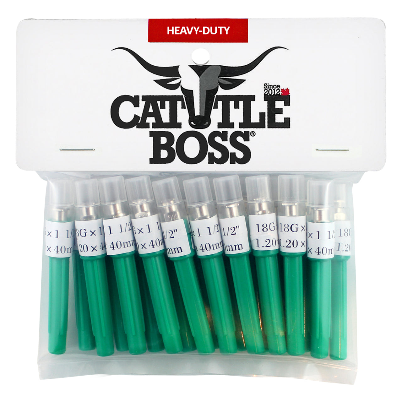 Cattle Boss Heavy-Duty Brass Hub (20 Pack) 18 X 1 1/2 - Needle Cattle Boss - Canada
