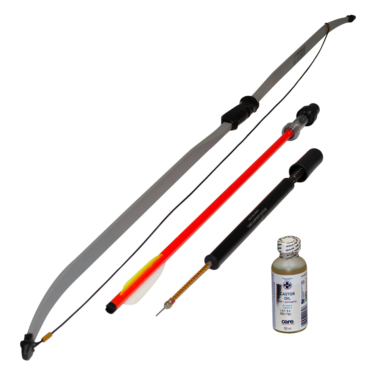 Medi-Dart projectile kit bow and arrow (MDPK)