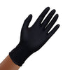 PrimaTuff Premium Black Nitrile medical exam gloves Medium (100 per box)